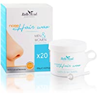 120g Cera Depilación Nariz | Nose Wax | Kit Depilación Cera Nariz | Elimina el vello nasal de forma rápida e indolora…